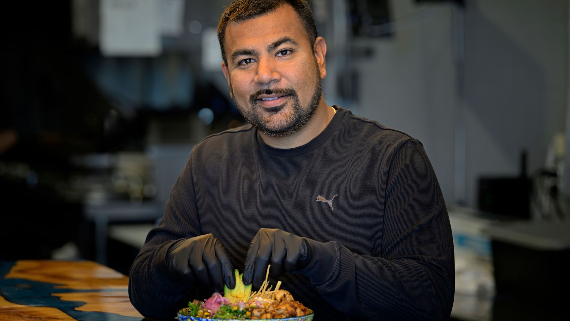 Taco Salad with Chicken
.
"Sam Singh built El Jefe's Grill from a simple idea - to serve bold, fire-kissed Mexican flavors made with heart, hustle and authenticity."
.
Restaurant: El Jefe's Grill
Photography by: @joelrinerphotography