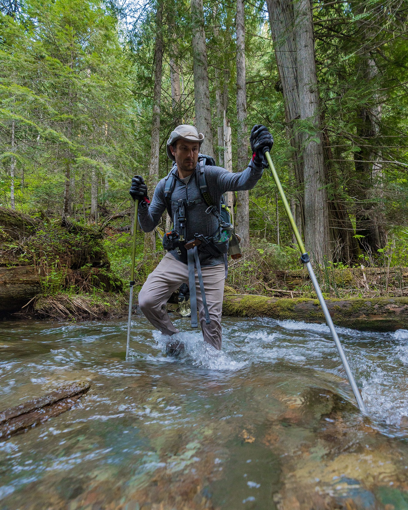 Skookum Creek Trail 193
.
"There are 34 creek crossings up this moss, fern and old-growth cedar-filled canyon. Some of the creek crossings are more than thigh-deep and require careful consideration to negotiate. In general, there was a new jaw-dropping scene to take in around every bend."
.
By: @cdcphotography88
